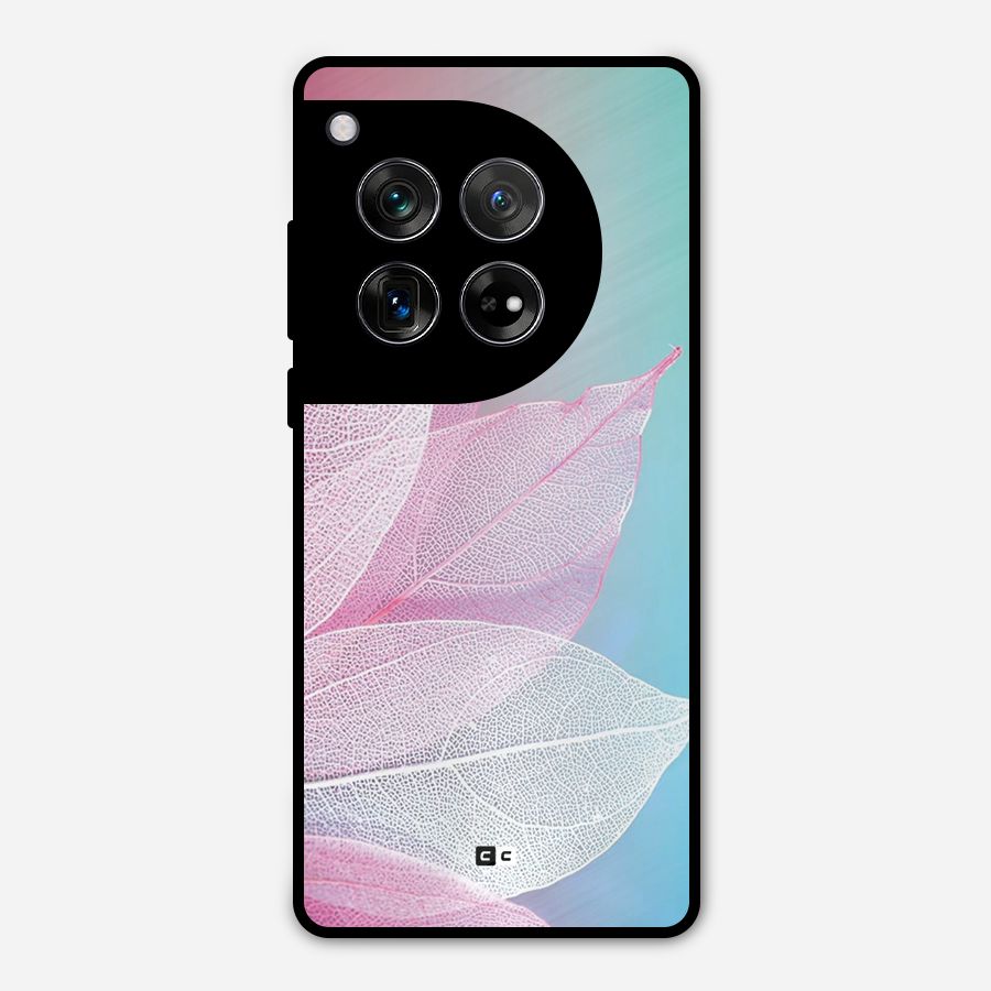 Beautiful Petals Vibes Metal Back Case for OnePlus 12