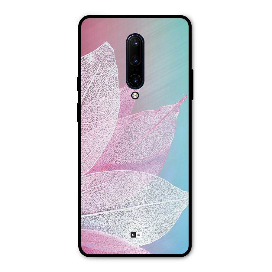 Beautiful Petals Vibes Metal Back Case for OnePlus 7 Pro