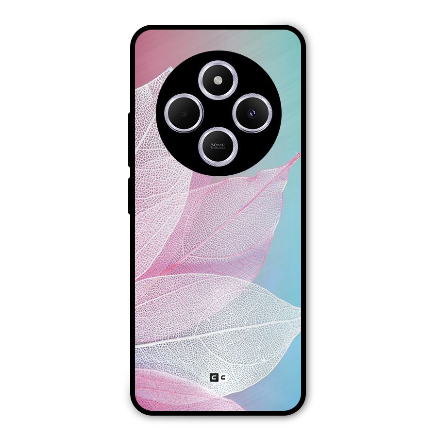 Beautiful Petals Vibes Metal Back Case for Redmi 14C