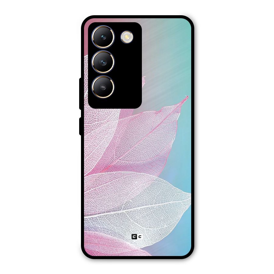 Beautiful Petals Vibes Metal Back Case for Vivo T3 5G