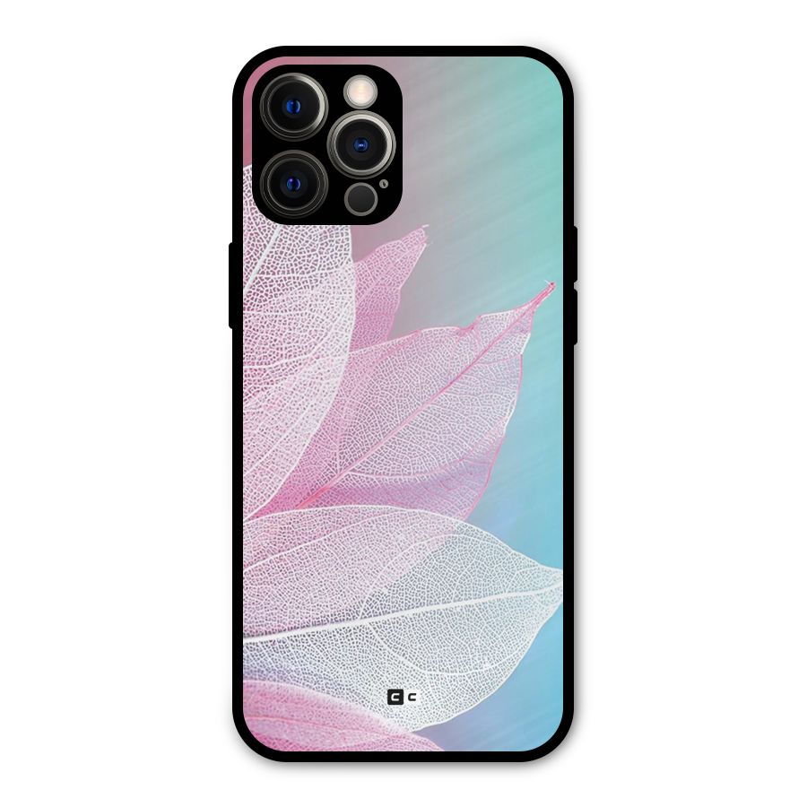 Beautiful Petals Vibes Metal Back Case for iPhone 12 Pro Max