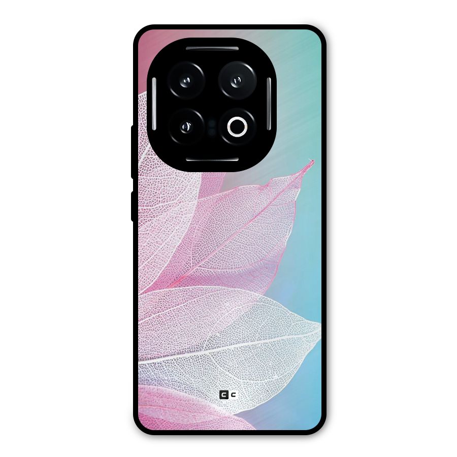Beautiful Petals Vibes Metal Back Case for iQOO 13