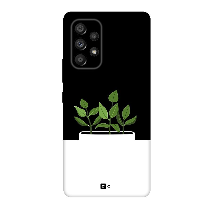 Beautiful Plant Pot Minimalistic Original Polycarbonate Back Case for Galaxy A53 5G