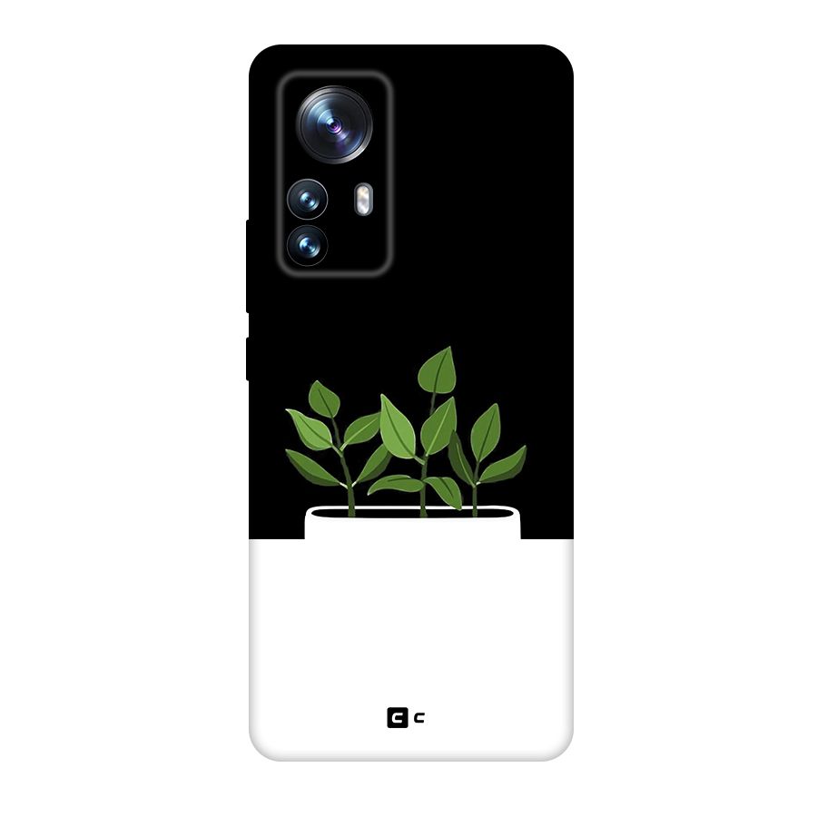 Beautiful Plant Pot Minimalistic Original Polycarbonate Back Case for Xiaomi 12 Pro