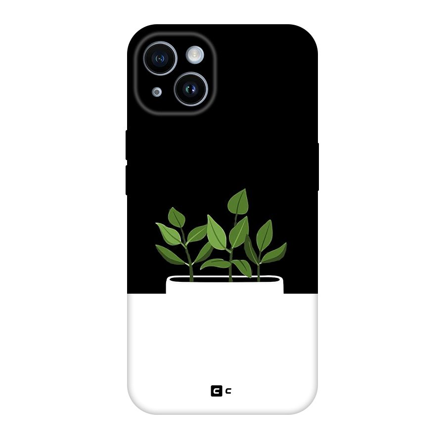 Beautiful Plant Pot Minimalistic Original Polycarbonate Back Case for iPhone 14