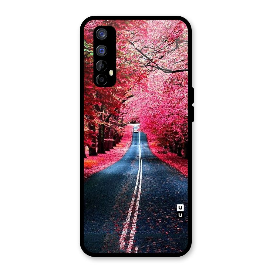 Beautiful Red Trees Glass Back Case for Realme Narzo 20 Pro