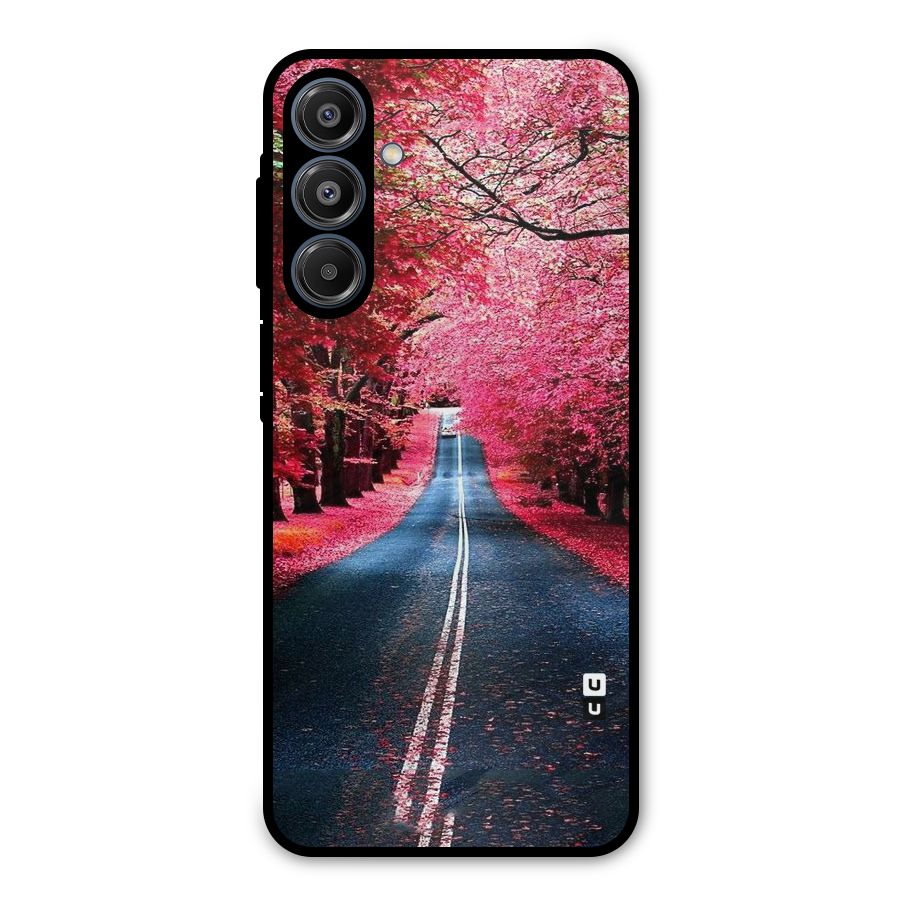 Beautiful Red Trees Metal Back Case for Galaxy A16 5G