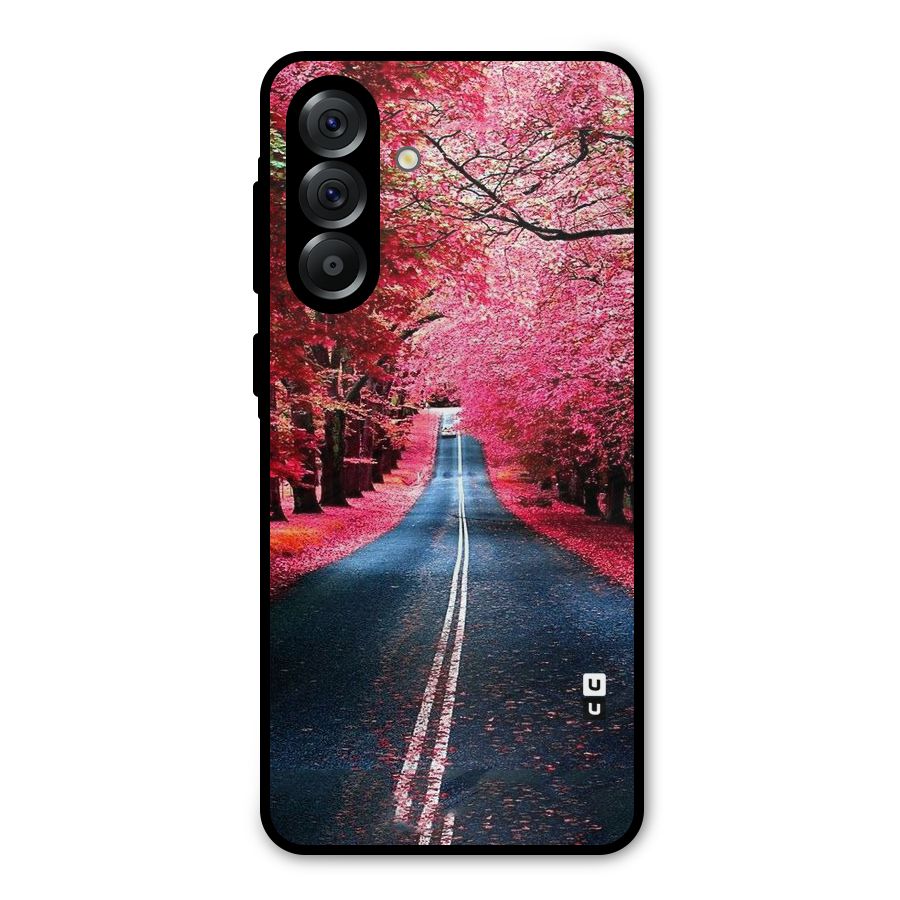 Beautiful Red Trees Metal Back Case for Galaxy A56