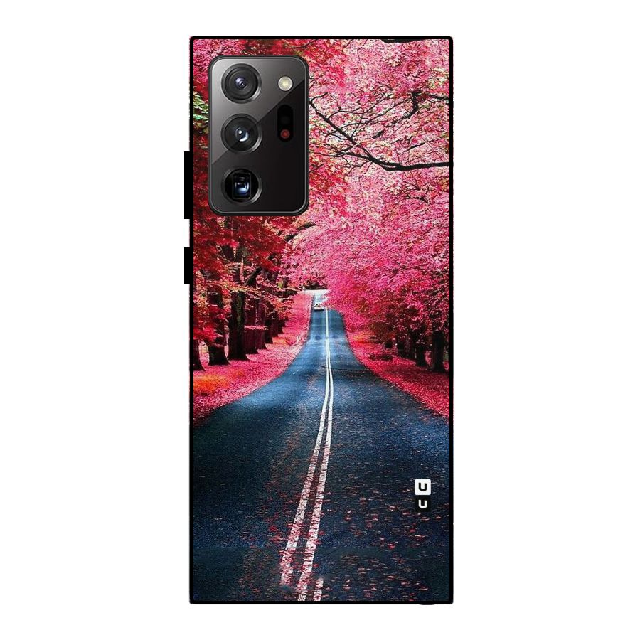 Beautiful Red Trees Metal Back Case for Galaxy Note 20 Ultra