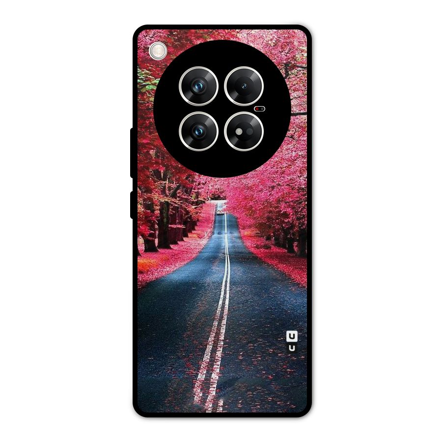 Beautiful Red Trees Metal Back Case for Infinix Zero 40 5G