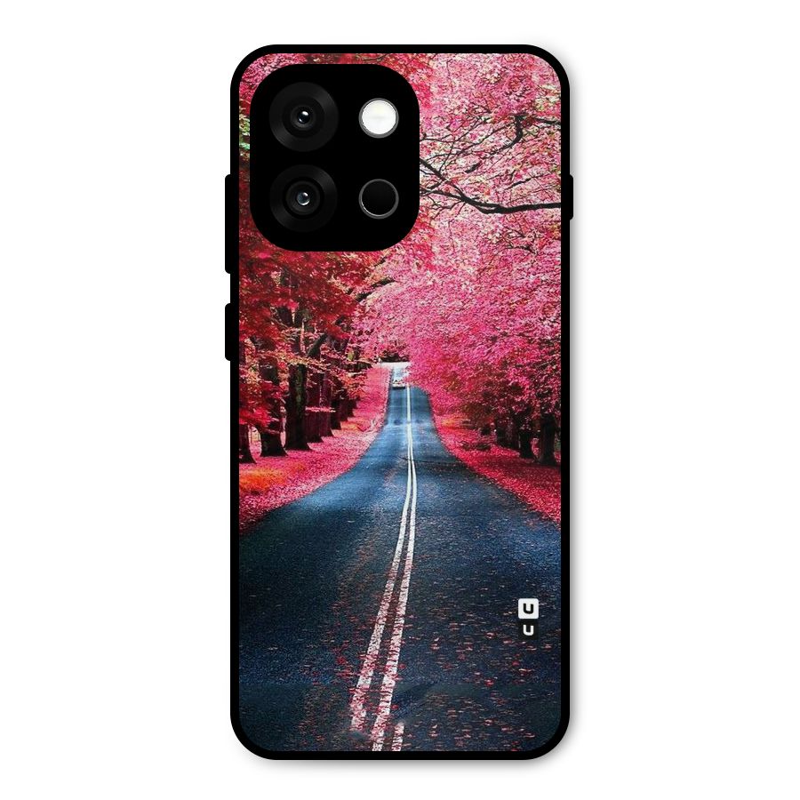 Beautiful Red Trees Metal Back Case for OnePlus 13s