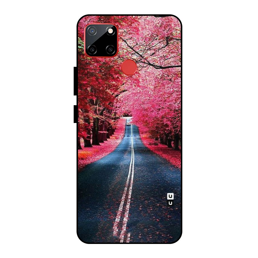 Beautiful Red Trees Metal Back Case for Realme C12