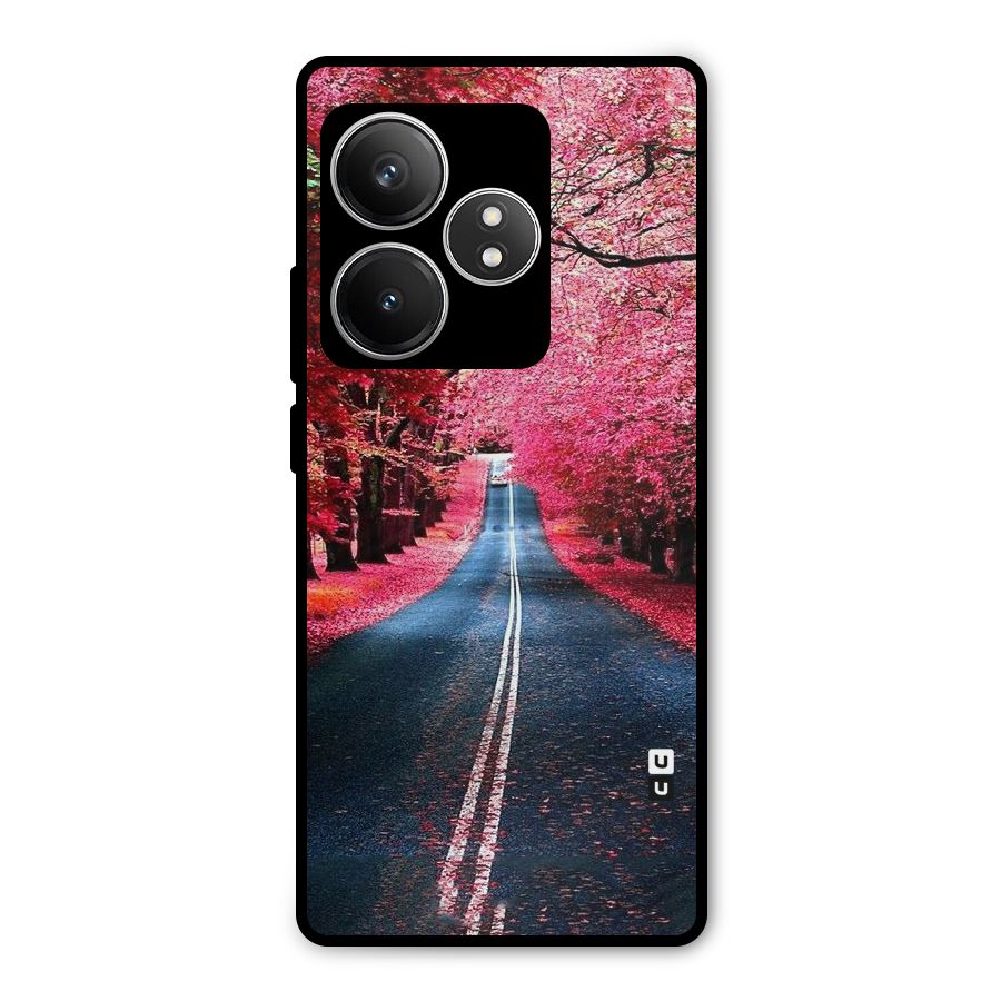 Beautiful Red Trees Metal Back Case for Realme GT 6T