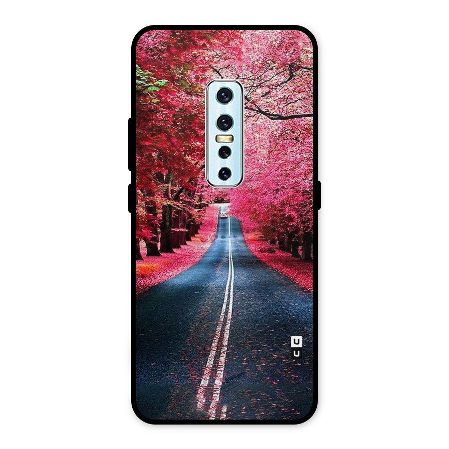 Beautiful Red Trees Metal Back Case for Vivo V17 Pro