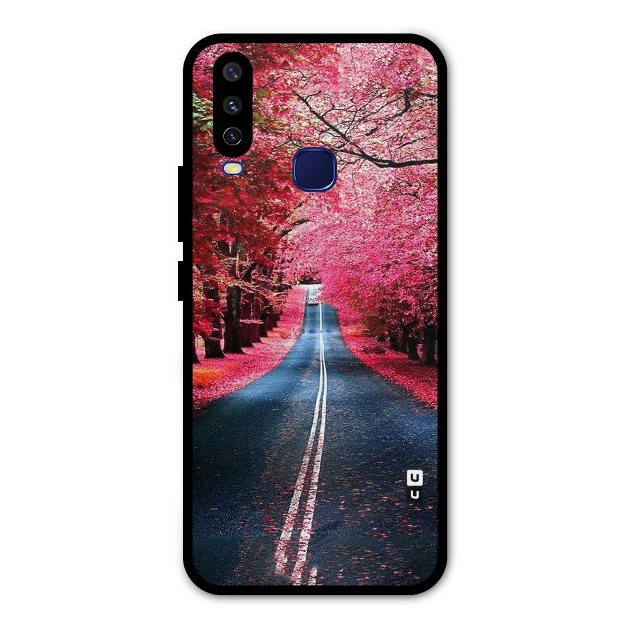 Beautiful Red Trees Metal Back Case for Vivo Y15