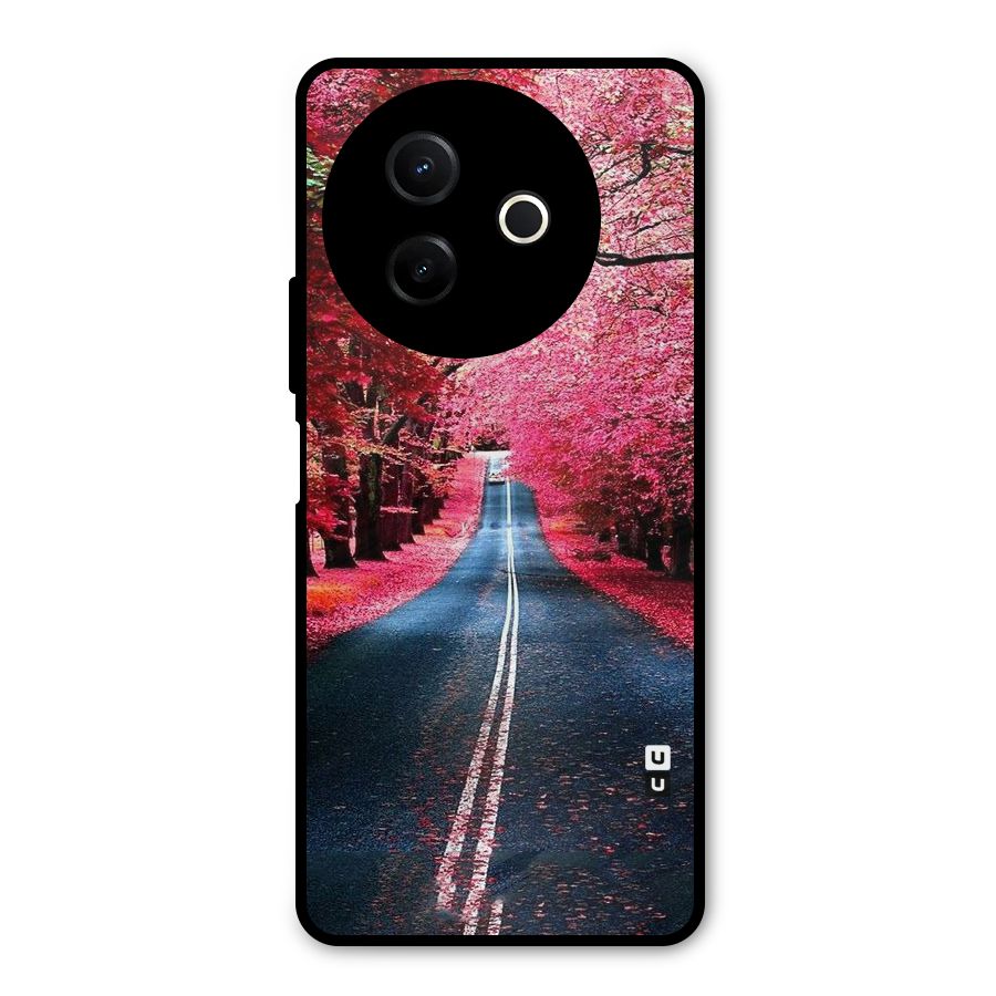 Beautiful Red Trees Metal Back Case for Vivo Y39