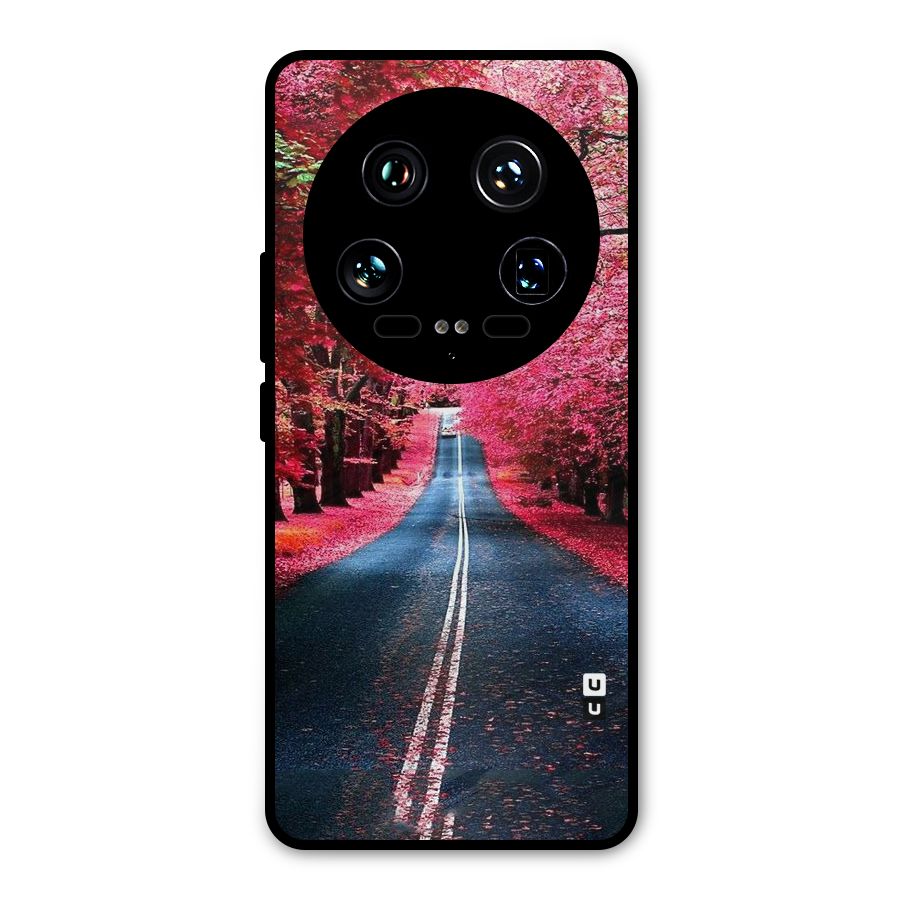 Beautiful Red Trees Metal Back Case for Xiaomi 14 Ultra