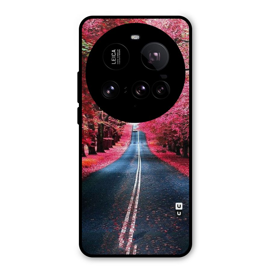 Beautiful Red Trees Metal Back Case for Xiaomi 15 Ultra
