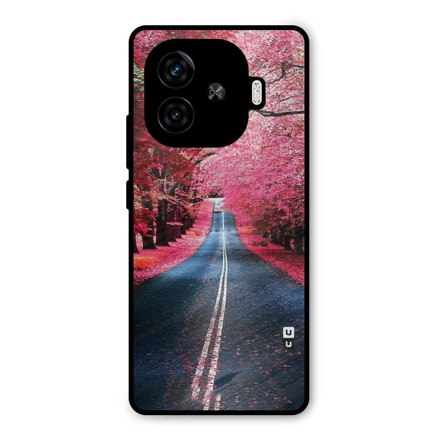 Beautiful Red Trees Metal Back Case for iQOO Neo 10R