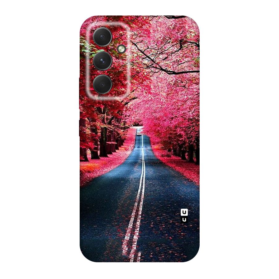 Beautiful Red Trees Original Polycarbonate Back Case for Galaxy A54