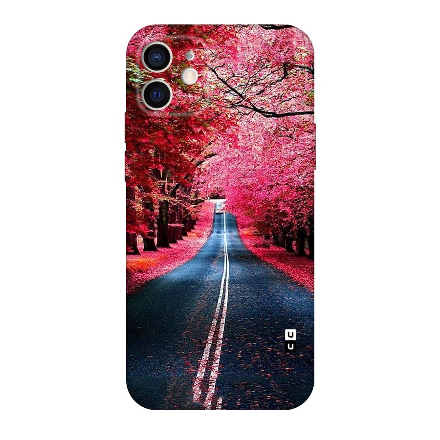 Beautiful Red Trees Original Polycarbonate Back Case for iPhone 12