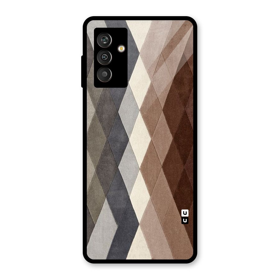 Beautiful Shades Of Diamonds Glass Back Case for Galaxy M13