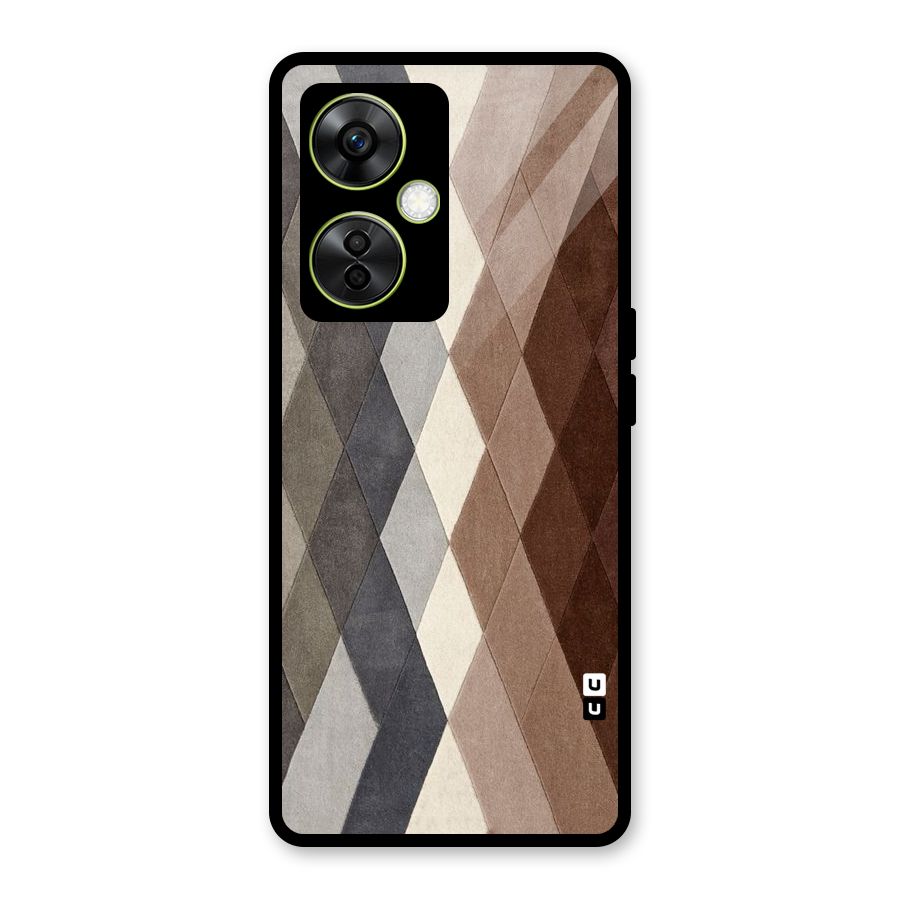 Beautiful Shades Of Diamonds Glass Back Case for OnePlus Nord CE 3 Lite