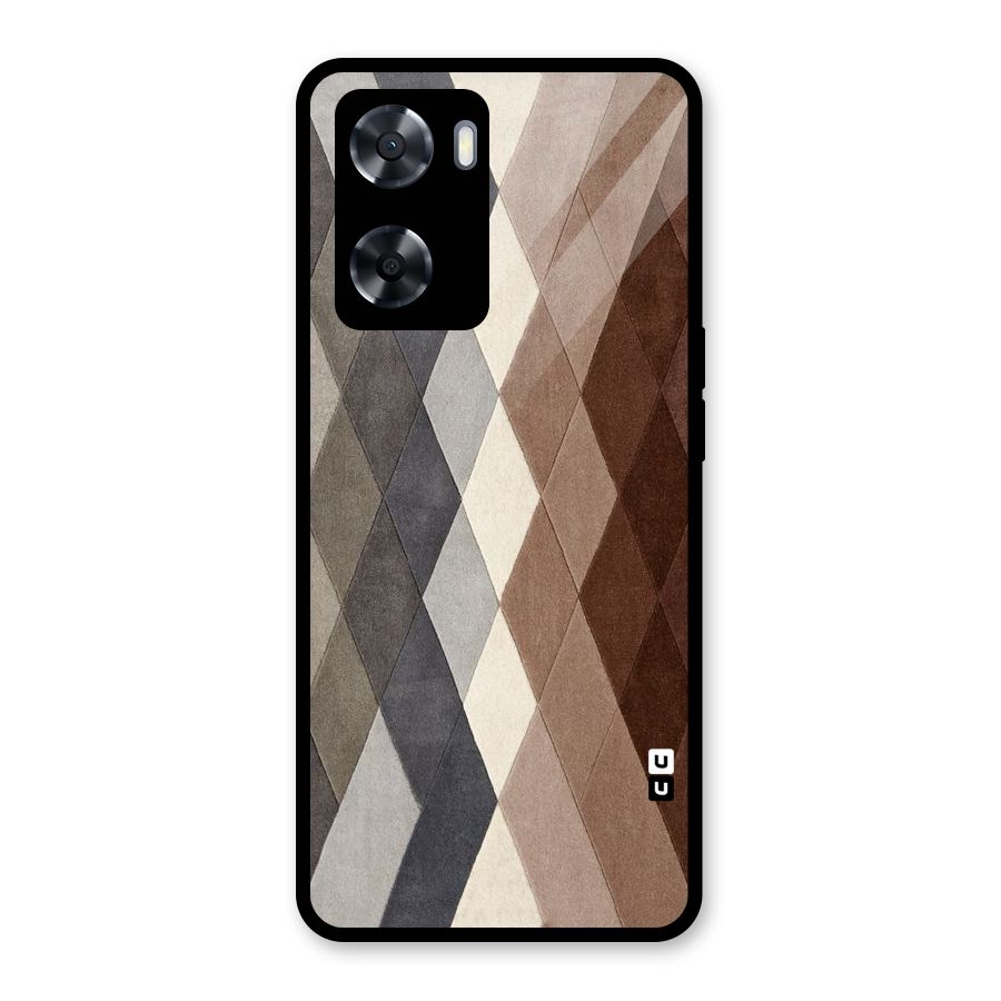 Beautiful Shades Of Diamonds Glass Back Case for OnePlus Nord N20 SE