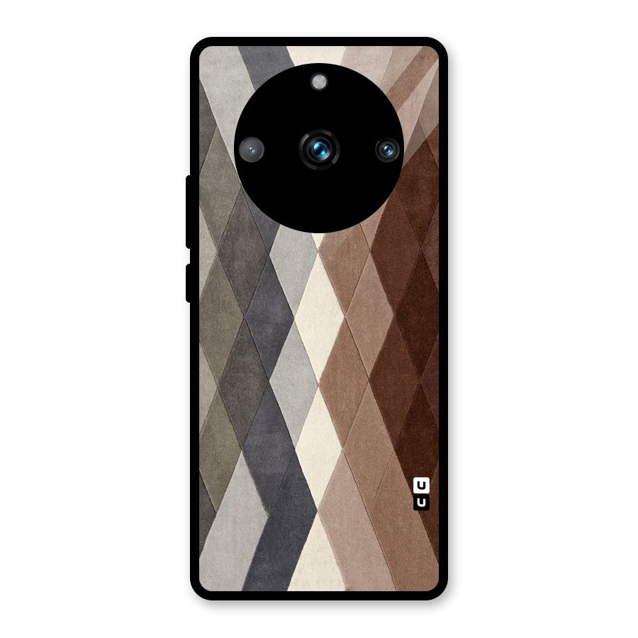 Beautiful Shades Of Diamonds Glass Back Case for Realme 11 Pro