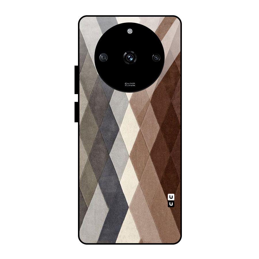 Beautiful Shades Of Diamonds Glass Back Case for Realme Narzo 60 5G