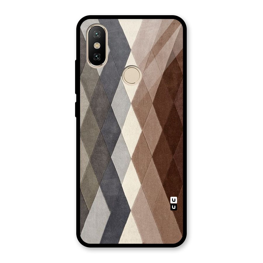 Beautiful Shades Of Diamonds Glass Back Case for Redmi A2
