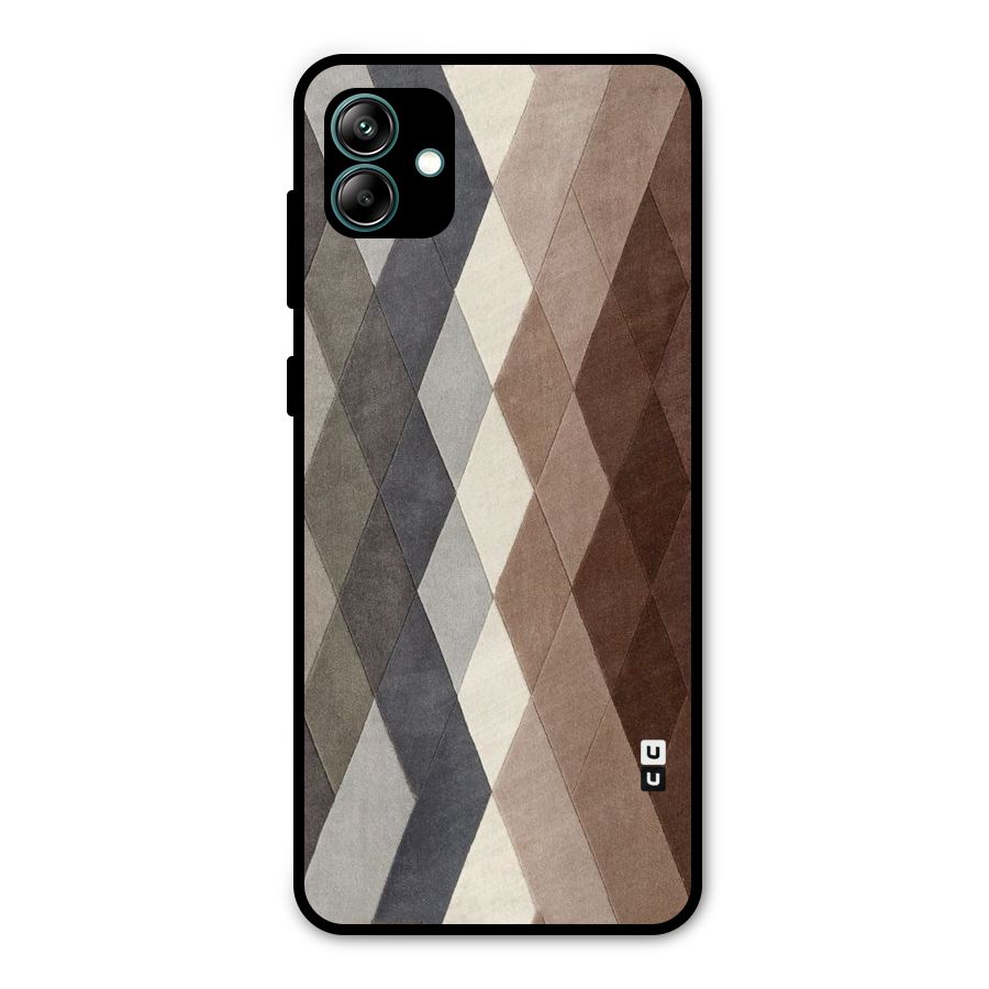 Beautiful Shades Of Diamonds Metal Back Case for Galaxy A04