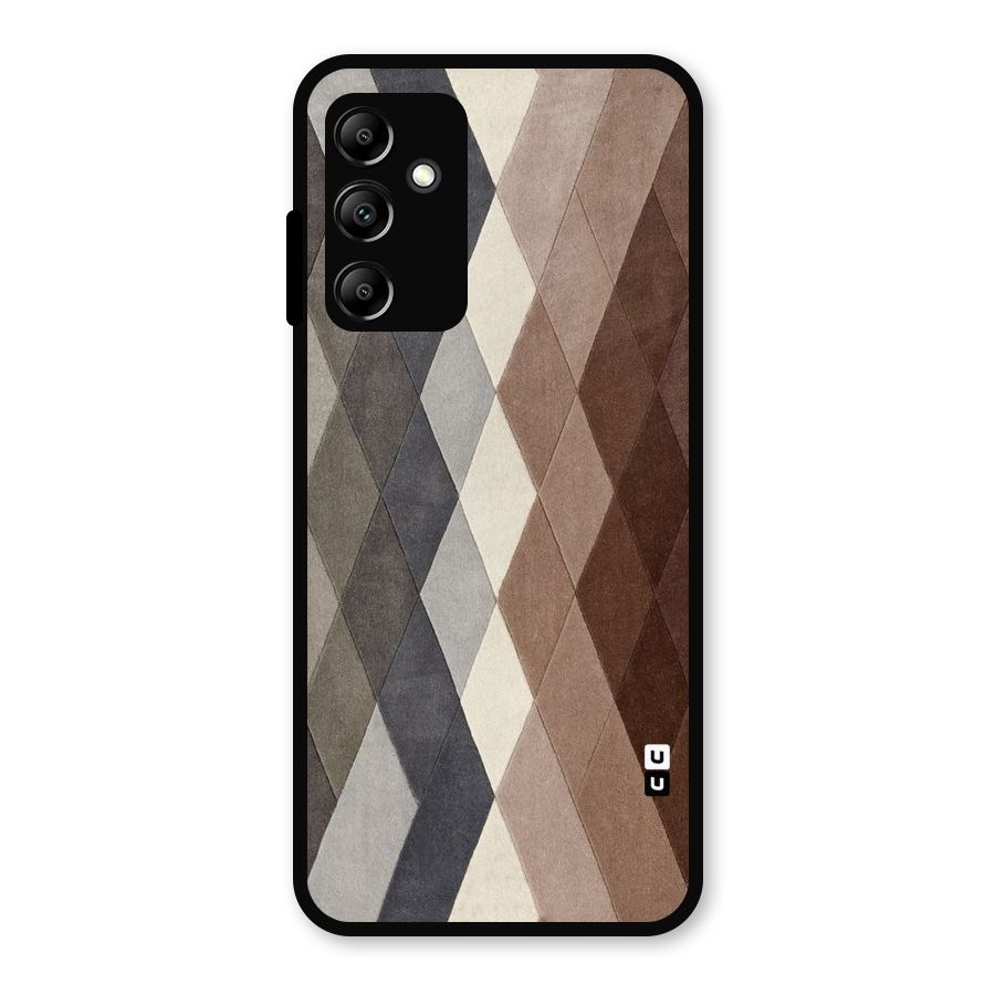 Beautiful Shades Of Diamonds Metal Back Case for Galaxy A14 5G