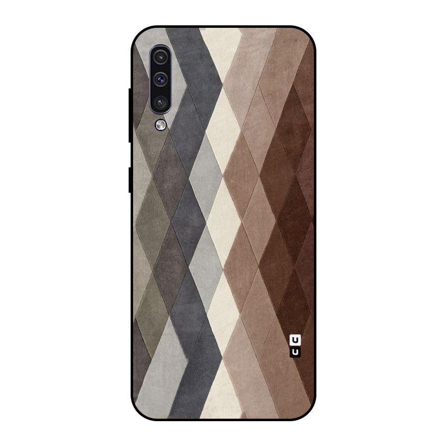 Beautiful Shades Of Diamonds Metal Back Case for Galaxy A30s