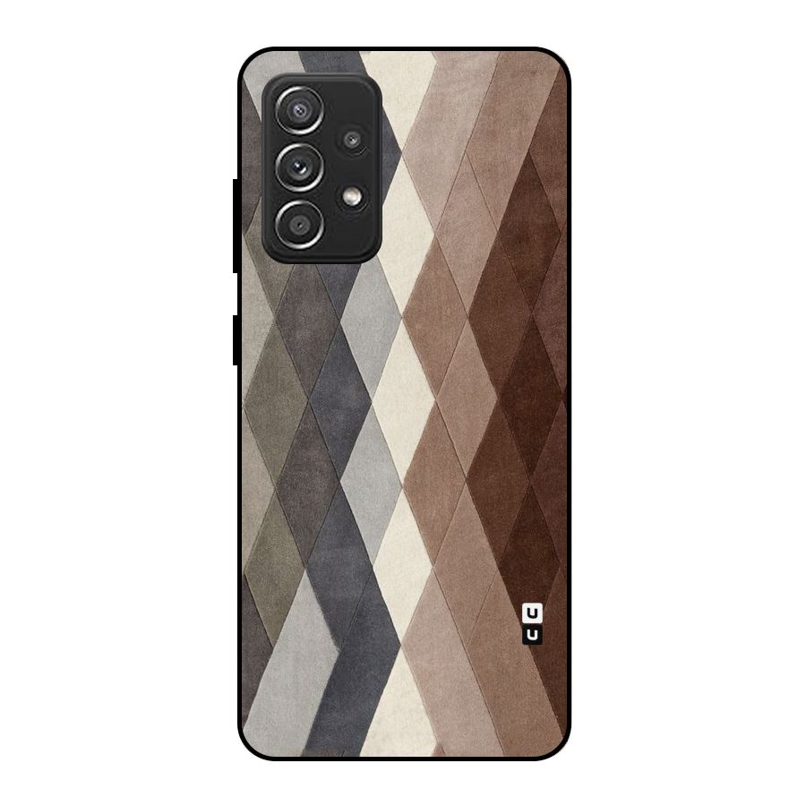 Beautiful Shades Of Diamonds Metal Back Case for Galaxy A52