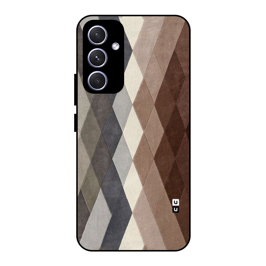 Beautiful Shades Of Diamonds Metal Back Case for Galaxy A54
