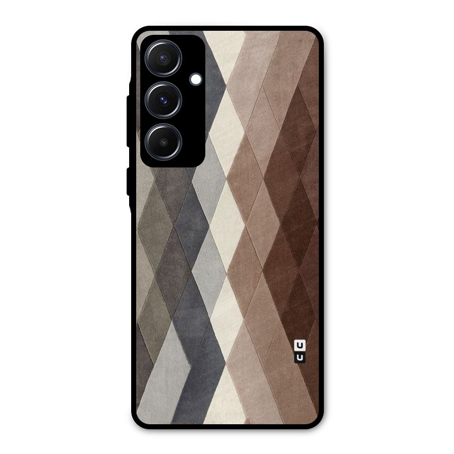 Beautiful Shades Of Diamonds Metal Back Case for Galaxy A55