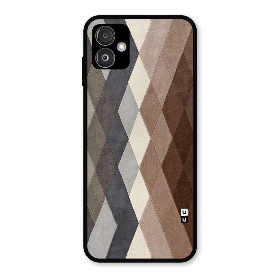Beautiful Shades Of Diamonds Metal Back Case for Galaxy F14