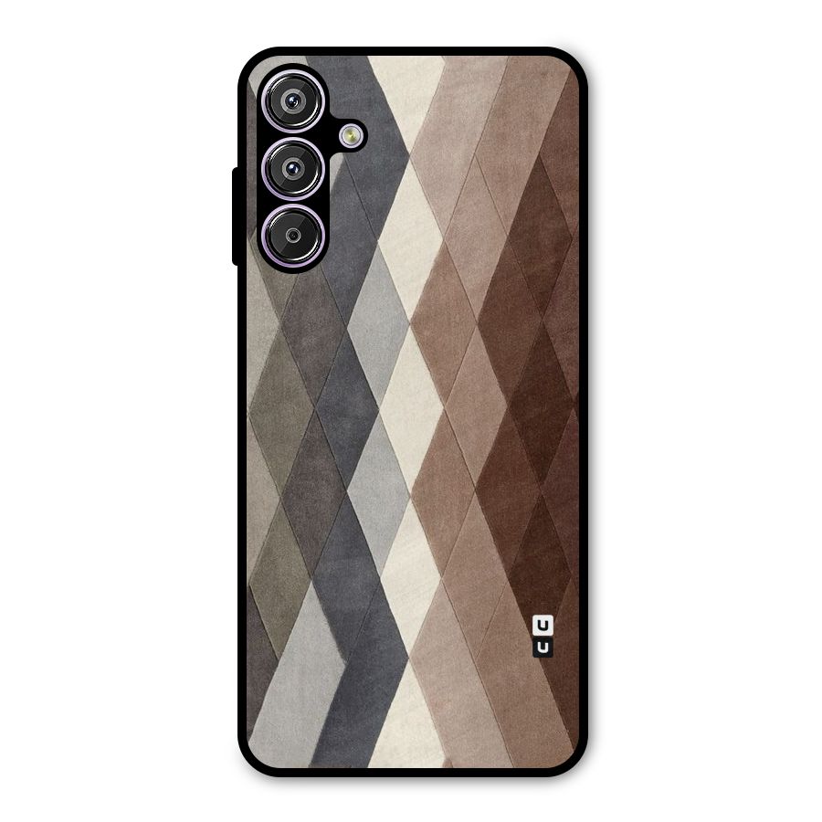 Beautiful Shades Of Diamonds Metal Back Case for Galaxy M15