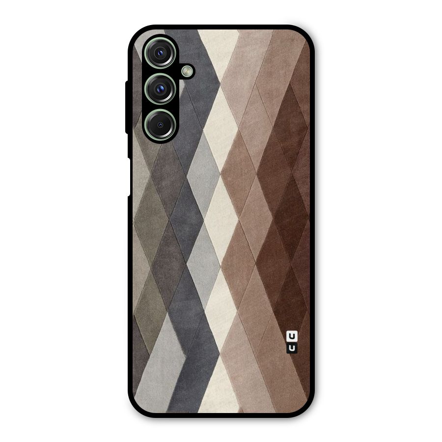 Beautiful Shades Of Diamonds Metal Back Case for Galaxy M34