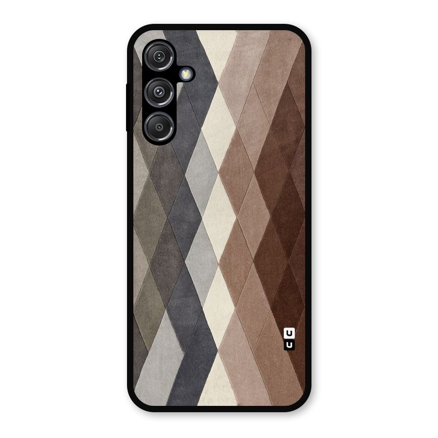 Beautiful Shades Of Diamonds Metal Back Case for Galaxy M34 5G