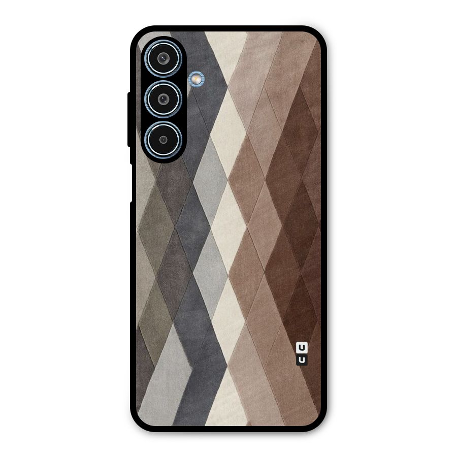 Beautiful Shades Of Diamonds Metal Back Case for Galaxy M35