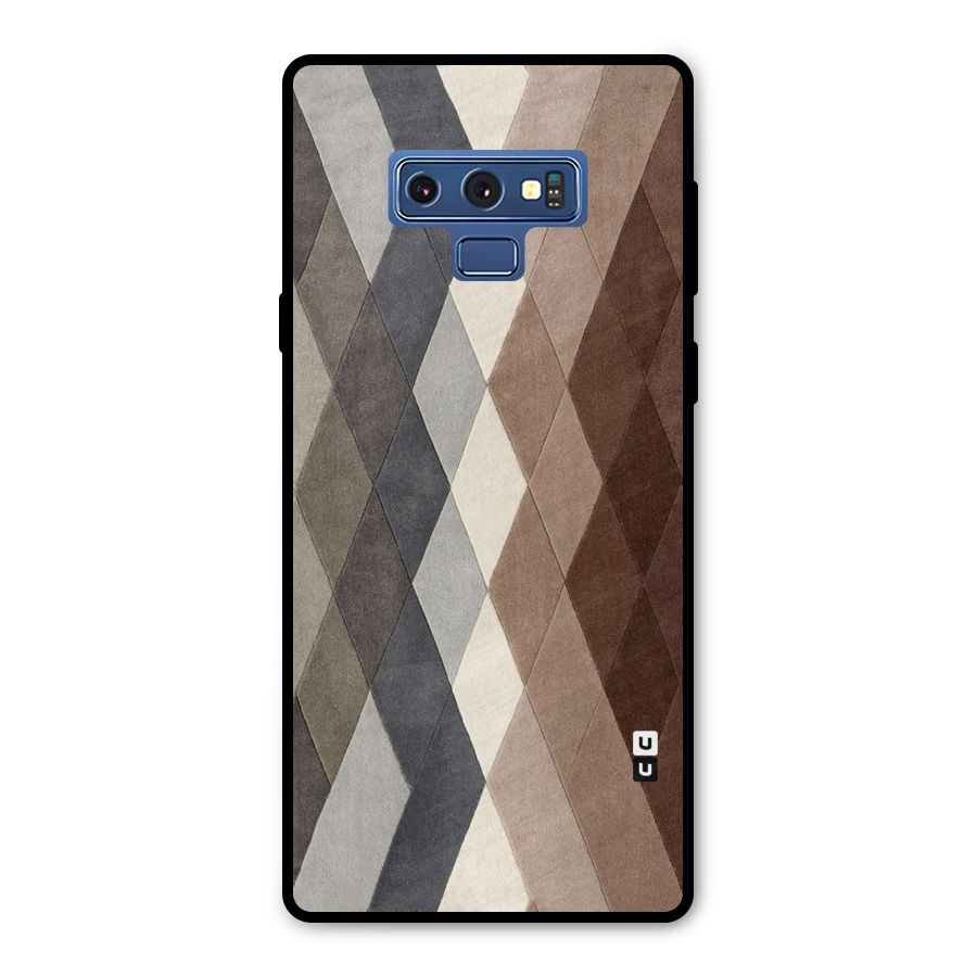 Beautiful Shades Of Diamonds Metal Back Case for Galaxy Note 9