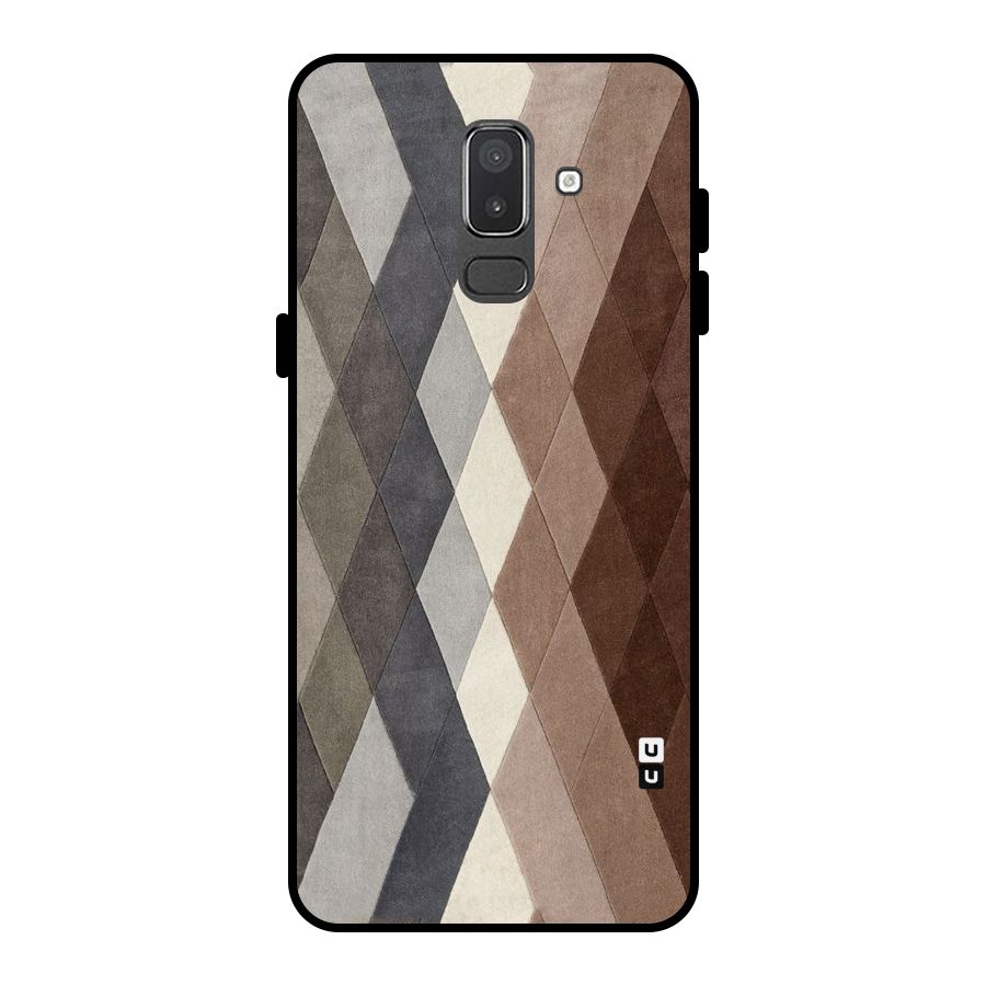 Beautiful Shades Of Diamonds Metal Back Case for Galaxy On8 (2018)