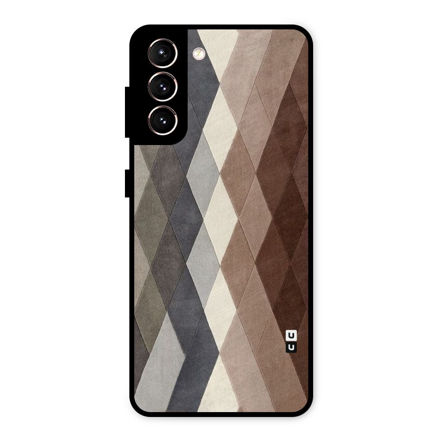 Beautiful Shades Of Diamonds Metal Back Case for Galaxy S21 5G