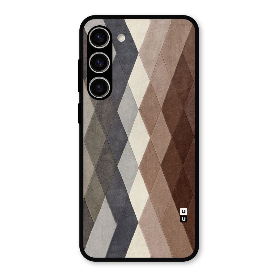 Beautiful Shades Of Diamonds Metal Back Case for Galaxy S23 Plus
