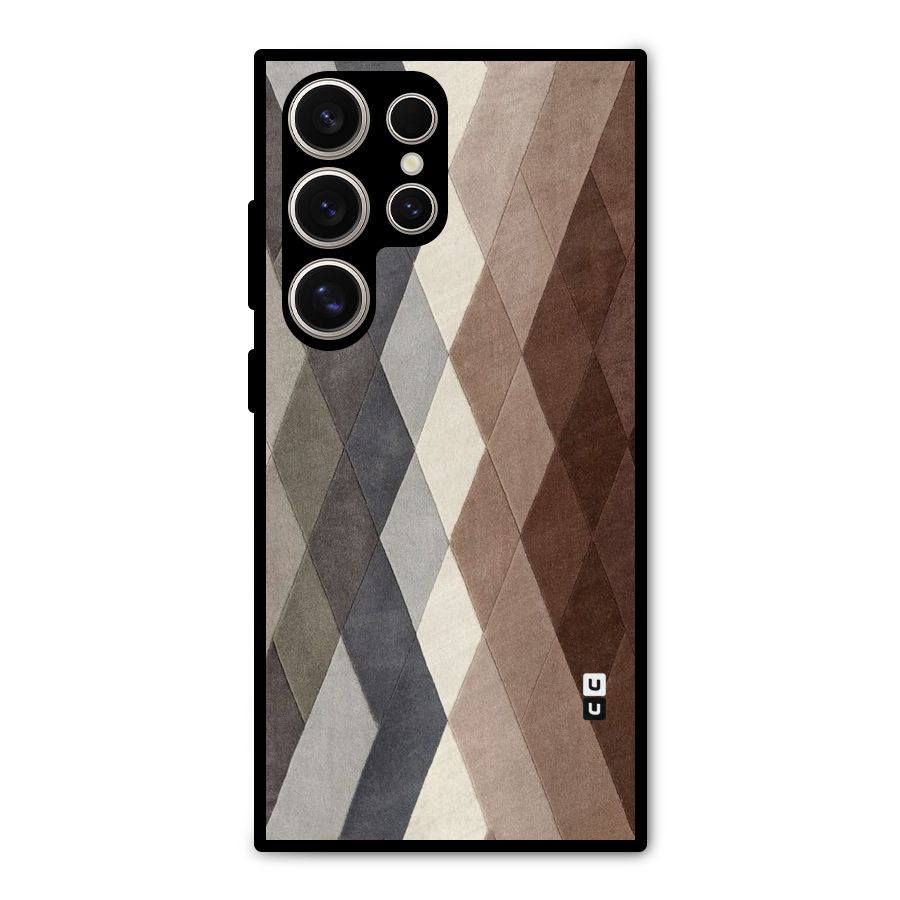 Beautiful Shades Of Diamonds Metal Back Case for Galaxy S24 Ultra
