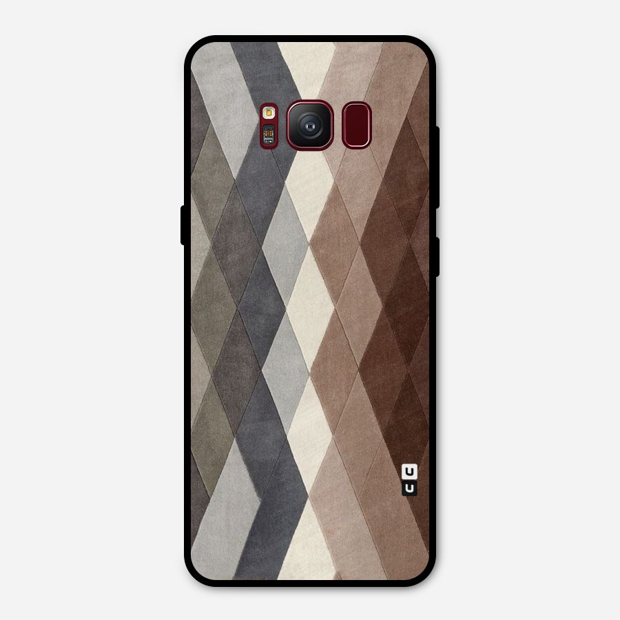 Beautiful Shades Of Diamonds Metal Back Case for Galaxy S8
