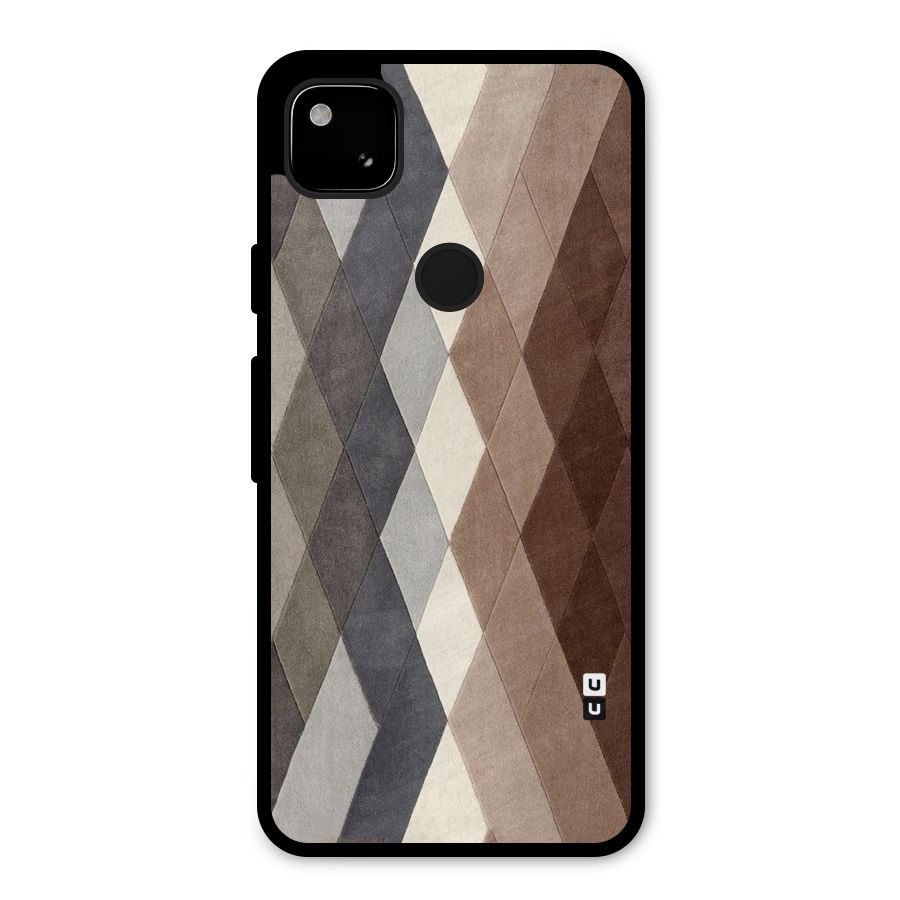 Beautiful Shades Of Diamonds Metal Back Case for Google Pixel 4a