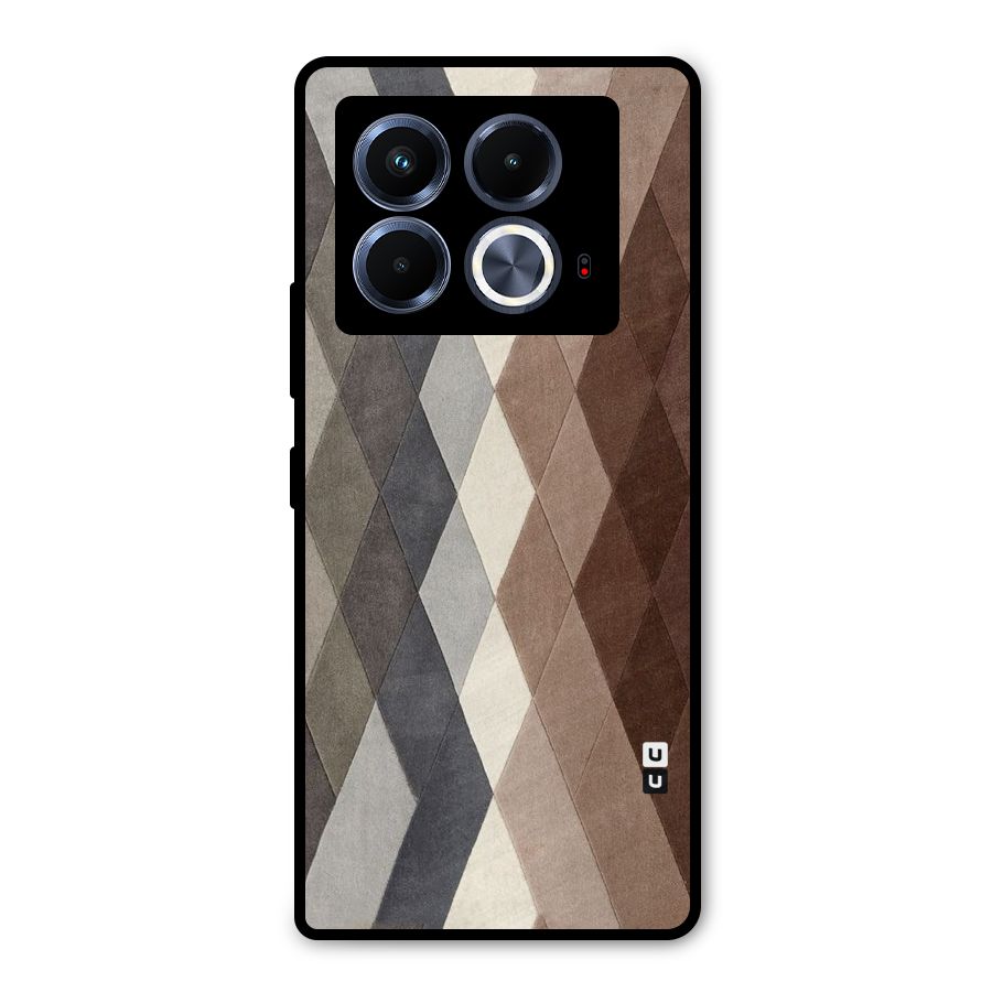Beautiful Shades Of Diamonds Metal Back Case for Infinix Note 40 5G